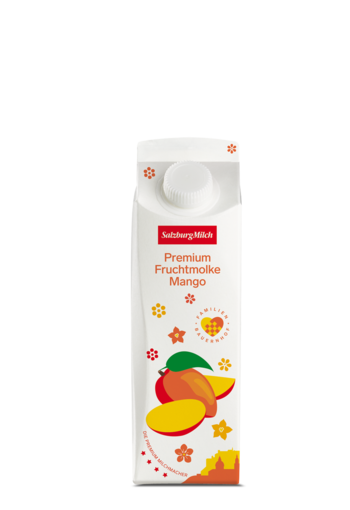 Premium Fruchtmolke Mango von Salzburg Milch