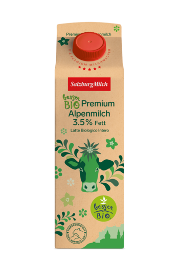 besser Bio Premium Alpenmilch 3,5% Fett von Salzburg Milch